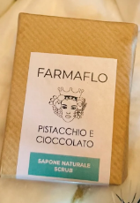 Pistacchio e Cioccolato, natürlich pflegende und stressabbauende Seife aus Kakao & Pistazien, vegan