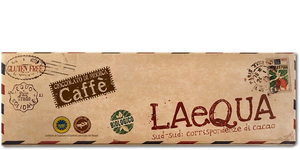 Vegane Bio-Schokolade aus Modica mit Bio-CAFFÈ, zertifiziert