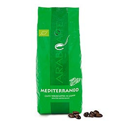 Mediterraneo Bio - Kaffee, ganze Bohnen, 1000g